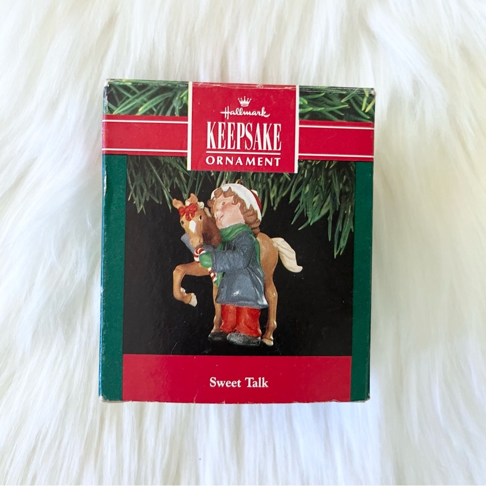 HALLMARK Christmas Ornament “Sweet Talk”